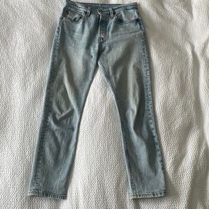 Levi’s 501 light wash (28)